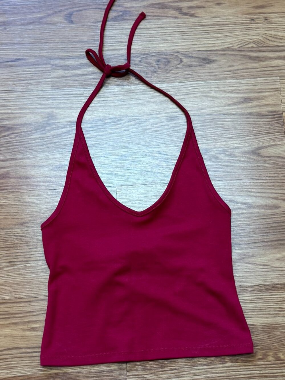 NWOT Wild Fable Red Halter Top